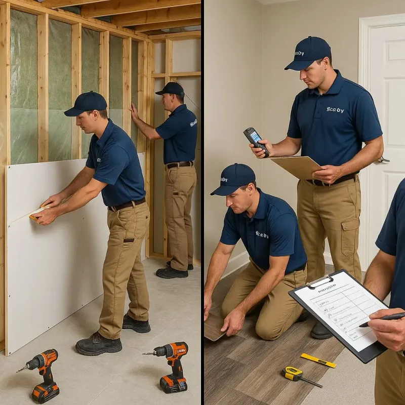Repairs and Reconstruction process in El Dorado Hills, CA