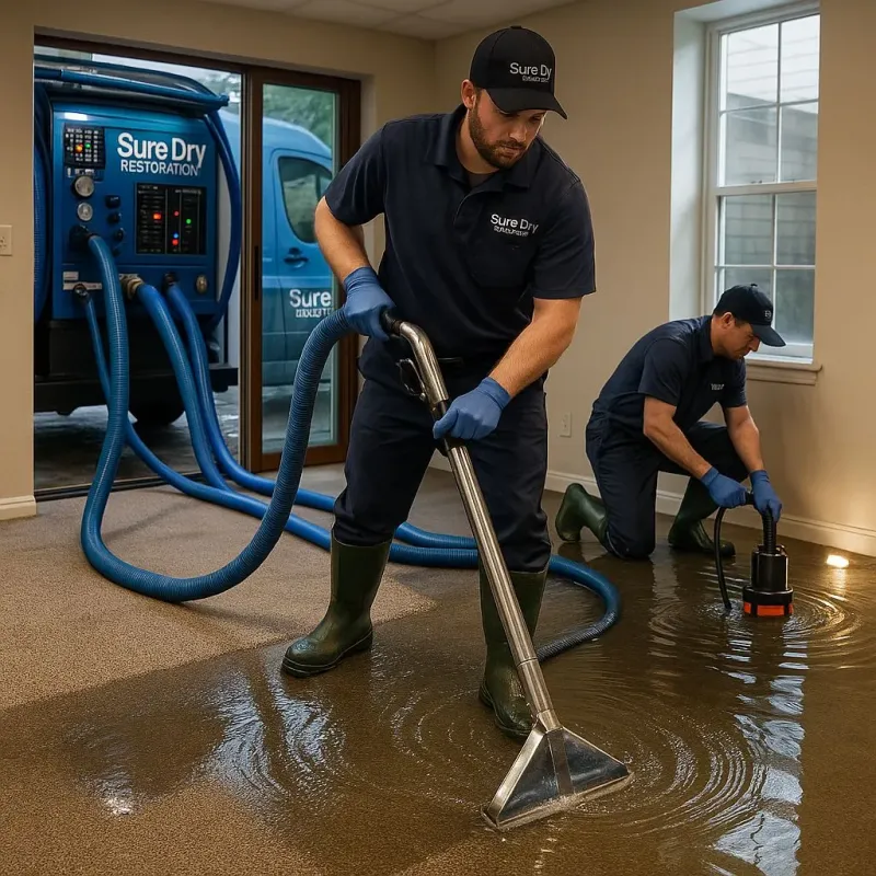 Water Extraction and Removal process in El Dorado Hills, CA